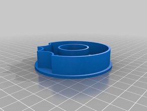 dougnut cookie-cutter Küche Essen 3d print model - Mito3D