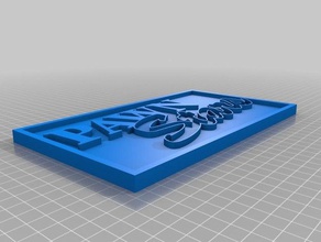 pawn star plate signs logos creation 3d print model - Mito3D