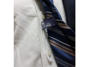 tie-down-Anker-Profis Mode Kleid dressshirt Anzug Krawatte Anker Band-Anker tie-down 3d print model - Mito3D