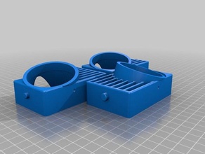 invierte calibre de ventilación 3d la impresión vw golf gti jetta 3d print model - Mito3D