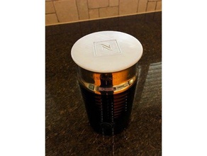 nespresso aeroccino 3 süt frother kapak yedek parçaları 3d print model - Mito3D