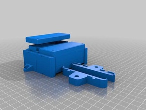 Oto-Elektrik modülleri modüler sigorta tutucu sistemi mta Otomotiv kasa kutusu openscad 3d print model - Mito3D