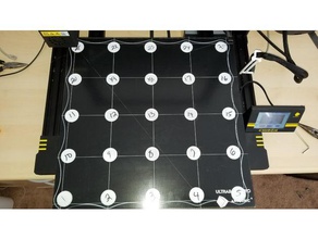 anycubic quirón 400x400 nivelación de los círculos 3d la impresión pruebas cama gran tamaño chiron 3d print model - Mito3D
