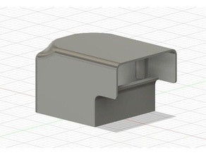 la tapa del ventilador 60x60x25mm fuente de alimentación 3d impresora partes conducto luefter 3d print model - Mito3D