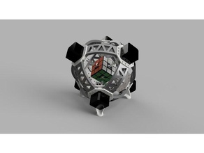 rubiks cube robot robotics arduino fusion 360 3d print model - Mito3D