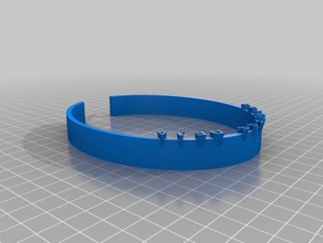 my customized hairband remake daughter accessories 3d print model - Mito3D