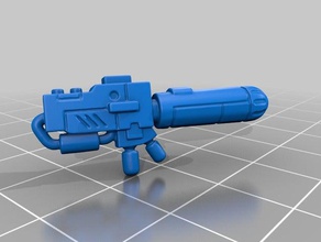 pericolo di soddisfare il fucile al plasma i giocattoli giochi 40k crisi seme tau warhammer 3d print model - Mito3D
