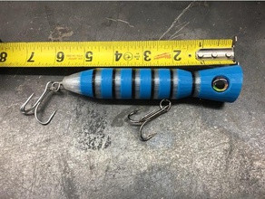 55 rocket popper rattle Gewicht Bestimmung striper fishing lure sport im freien 3d print model - Mito3D