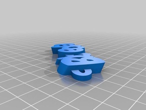 bobeda llaveros personalizado 3d print model - Mito3D
