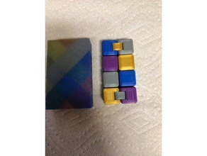 multimaterial fidget cube 3d drucken 3d print model - Mito3D
