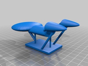 star trek gemi heykeller 3d print model - Mito3D