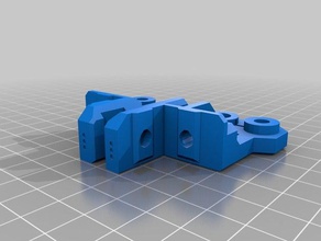 tops prusa i3 oso de una actualización completa para varilla roscada 5mm 3d impresión 3d print model - Mito3D
