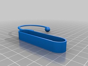 phone holder audio bluetooth clip headset earbud 3d print model - Mito3D