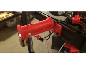 filament spool scale 3d printer parts 2040 mount holder raspberry pi sensor 3d print model - Mito3D