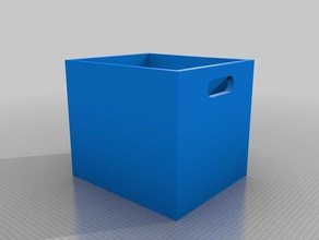 Riesen-Würfel cubby einfügen Container Halter Regal 3d print model - Mito3D