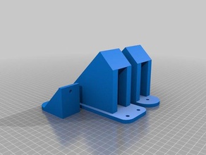encimera de soportes 3d la impresión 2x4 De 45 grados el monte tacos 3d print model - Mito3D