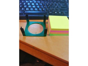 post note holder pound shop office post-it 3d print model - Mito3D