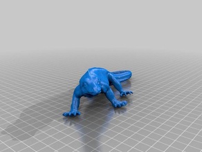 komodo ejderhası hayvanlar 3d tarama dinozor kertenkele oyuncak 3d print model - Mito3D