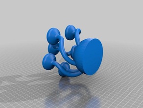 octo-Kerze-Halter Dekor Kerzenhalter Dekoration 3d print model - Mito3D