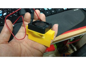 stepstick cooling duct skr v1x 3d printer parts 3d print model - Mito3D