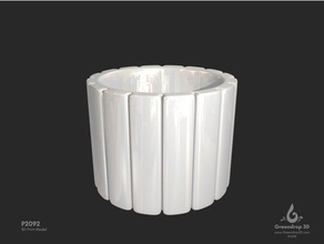 p2092 cylinder mini vase decor 3d print printing greendrop3d pot 3d print model - Mito3D