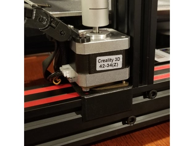 ender 3 eje z paso a de la compuerta adaptador 3d impresora partes creality motor montaje 3D print model - Mito3D