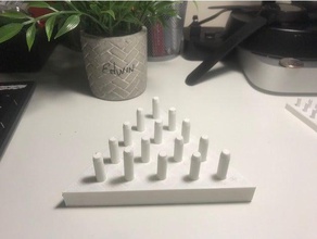 peg gioco giocattolo accessori 2019 3 d stampante accessorio degli giochi salto pegboard di puzzle smart solista in solitaria la strategia 3d print model - Mito3D