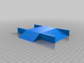 diapasón de la cruz rampa 3d impresión 3d print model - Mito3D