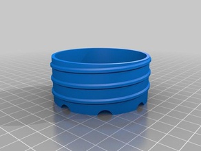 exuberante ronda de jabón dishtravel contenedor cuarto baño 3d print model - Mito3D