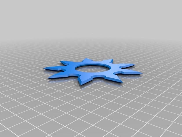 shuriken sanat araçlar 3D print model - Mito3D