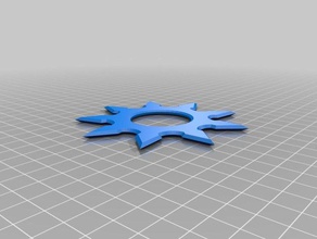 shuriken art herramientas 3d print model - Mito3D
