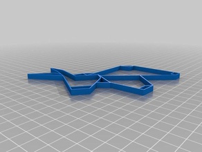 origami donkey 2d art 3d print model - Mito3D