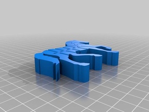 flexi horse hidden loop 3d printing 3d print model - Mito3D