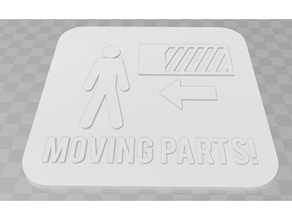 bewegliche Teile signage Zeichen logos 3d print model - Mito3D