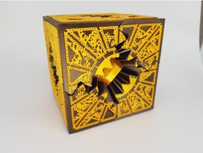 hellraiser cubo da engrenagem multi edição de cores mecânico brinquedos cubegear 3d print model - Mito3D