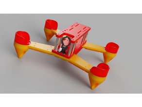 fpv drone racing-remix rc Fahrzeuge racer 3d print model - Mito3D