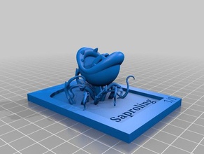 saproling jeton jeux la magie de cueillette mtg 3d print model - Mito3D