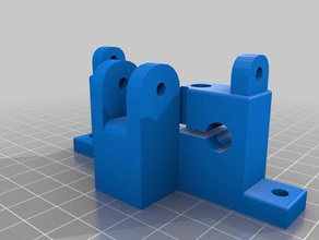 flsun cube Achse Halter 3d Drucker Teile 3d print model - Mito3D