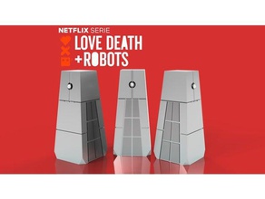 amam a morte de robôs siri modelo o filme câmera netflix serie 3d print model - Mito3D