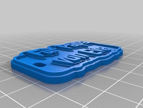 eve 2 keychains customized 3d print model - Mito3D