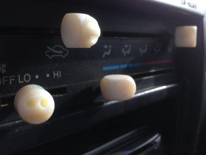 carro termostato botão personalizado automotivo 3d print model - Mito3D