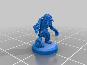 goblin castigador juegos no molestar warhammer 3d print model - Mito3D