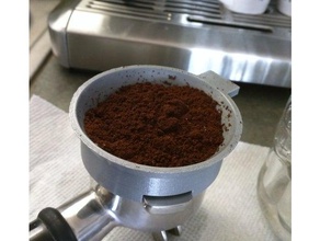 breville espresso bes870xl dosing funnel grinder trigger kitchen dining 3d print model - Mito3D