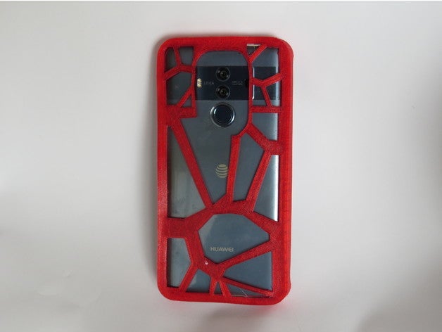 toolchanger modelo de competição alto impacto caso smartphone diy e3d v6 flexível modelcompetition phonecase policarbonato toolshanger tpu voronoi 3D print model - Mito3D