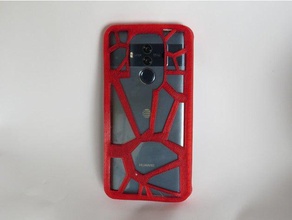 toolchanger modelo de competição alto impacto caso smartphone diy e3d v6 flexível modelcompetition phonecase policarbonato toolshanger tpu voronoi 3d print model - Mito3D