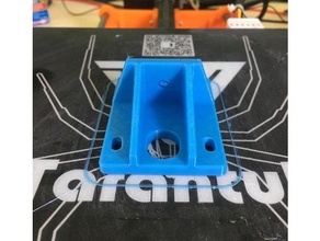 çift çubuk Dağı 4 mm delik 3d yazıcı parçaları 3d print model - Mito3D