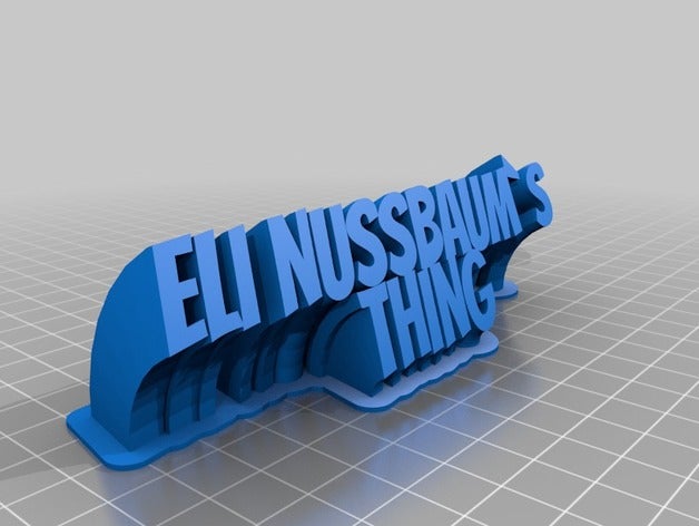 nussbaum office customized 3D print model - Mito3D