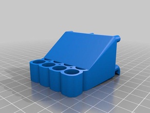 pegboard bit aracı sahipleri kutuları özelleştirilmiş 3d print model - Mito3D