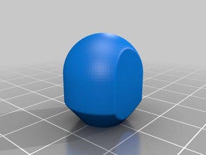 kitchen aid speed knob wo support dining 3d print model - Mito3D
