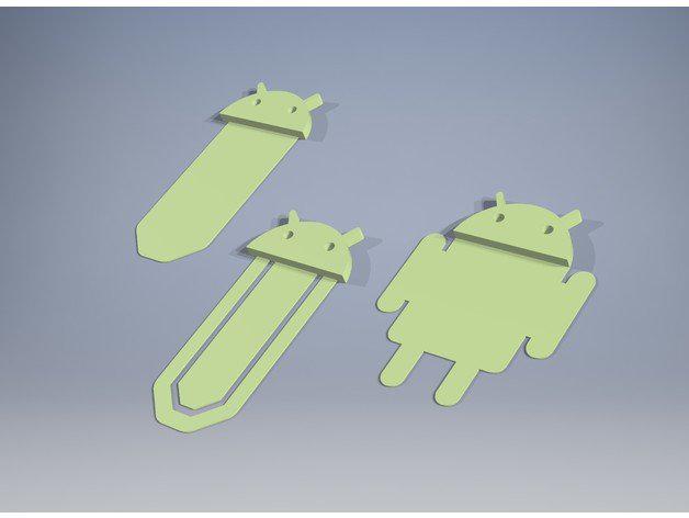 android bookmark organization reading useful 3D print model - Mito3D